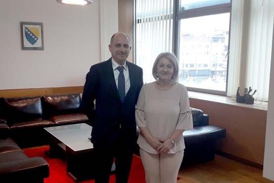 Predsjedavajuća Predstavničkog doma Borjana Krišto razgovarala s ambasadorom Mađarske u BiH